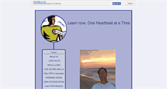 Desktop Screenshot of cprsavealife.org
